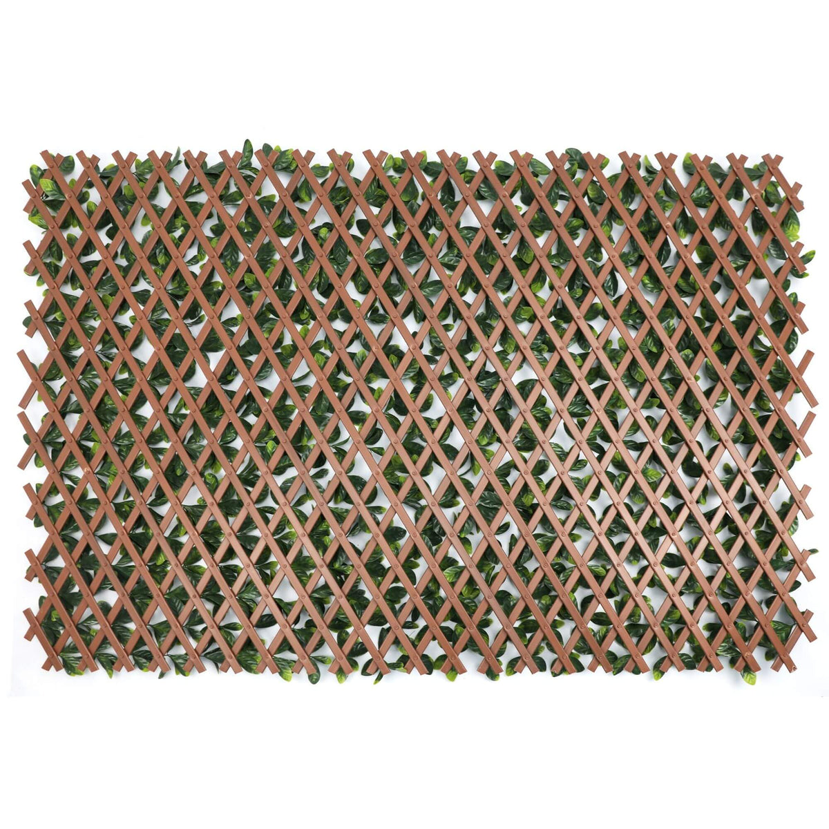 Ligustrum Ficus Expandable Artificial Trellis Privacy Screen – UV Resistant