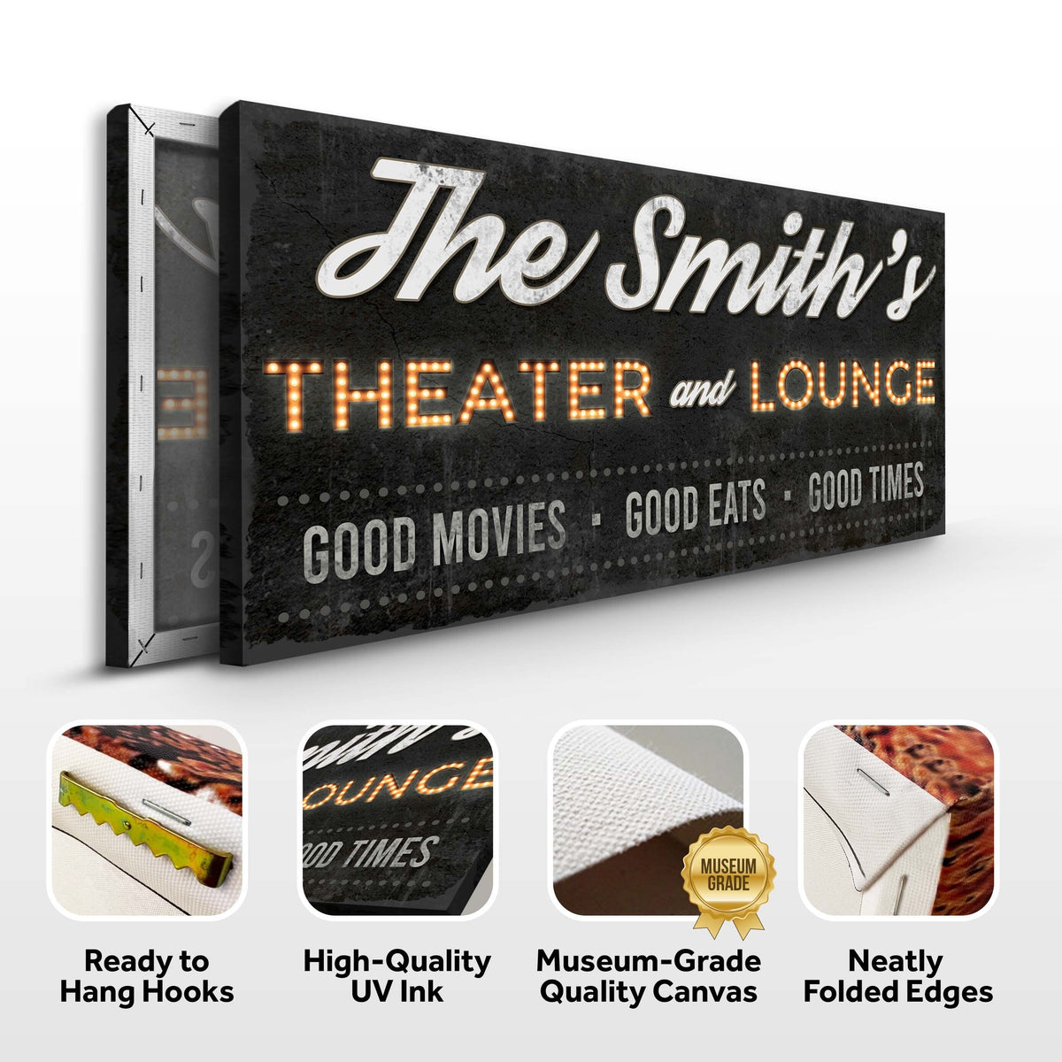 Family Theater and Lounge Sign III