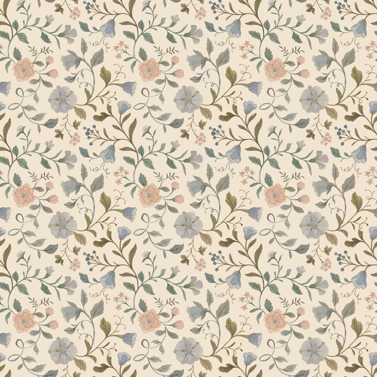 Garnet Wallpaper by Daphne and Sage
