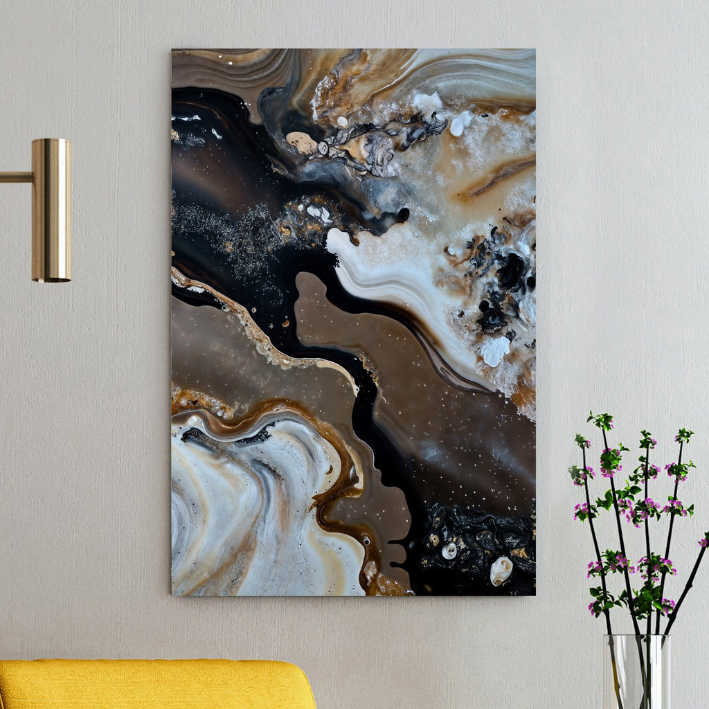 Canvas Print: "Geode Whispers II"