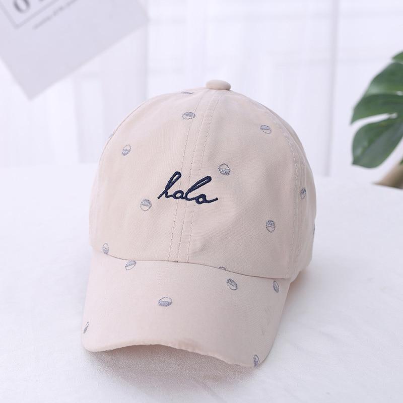 Cute Cotton Baby Hat Cap Kids Boy Adjustable Baseball Hats Children Snapback Hip-Hop Sun Hat