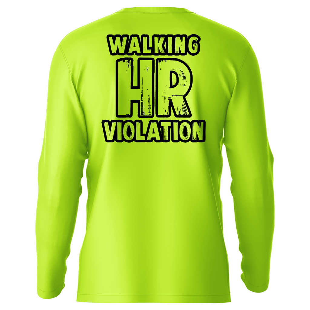 HR Violation - Hi-Visibility UPF 50 Long Sleeve Sun Shirt