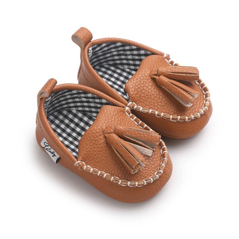 Baby Slippers Comfortable Newborn Babies Shoes Leather Outdoor Pre-walkers Unisex Soft Boots