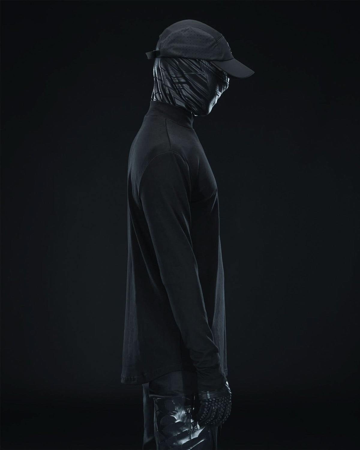 Longsleeve Turtleneck Monolith Blank Scoop