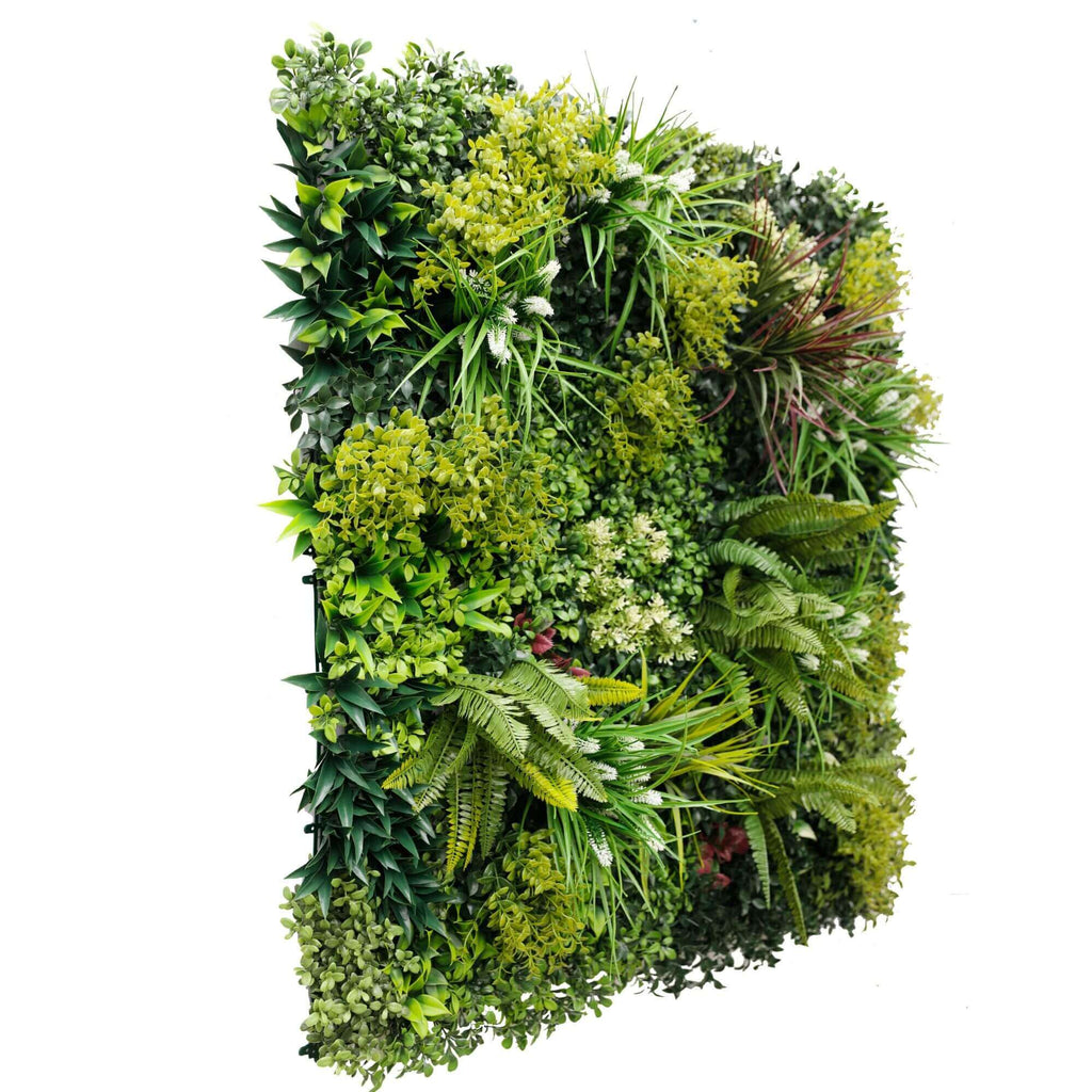Sample Panel – Lush Spring Vertical Garden (Small Sample)