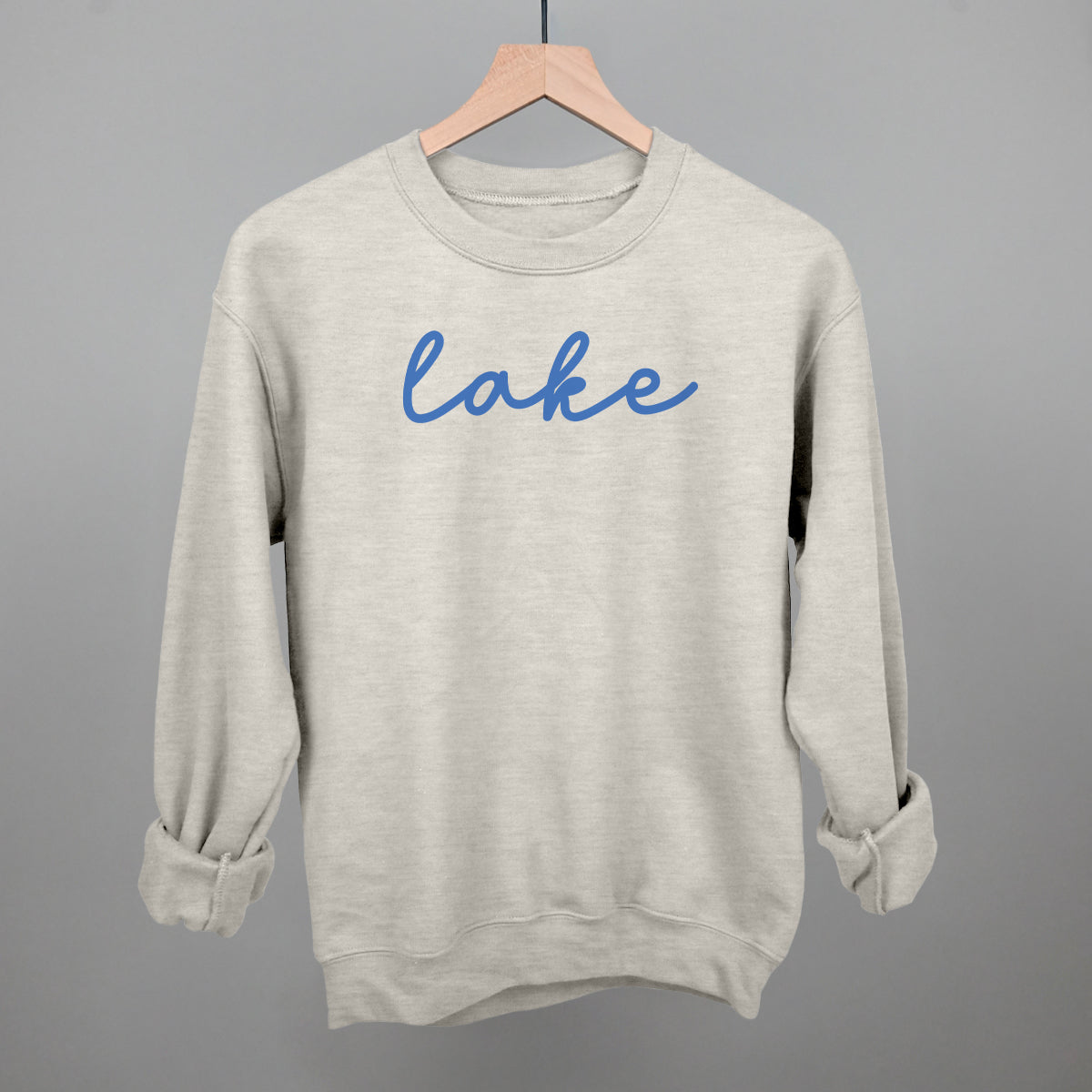 Lake Blue Script
