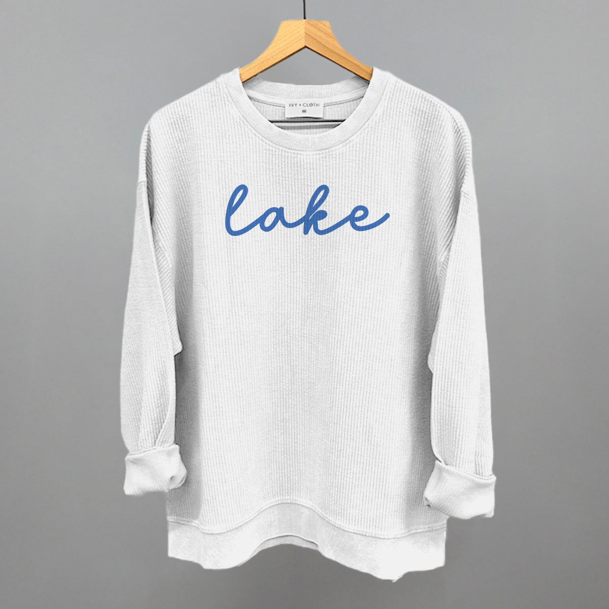 Lake Blue Script