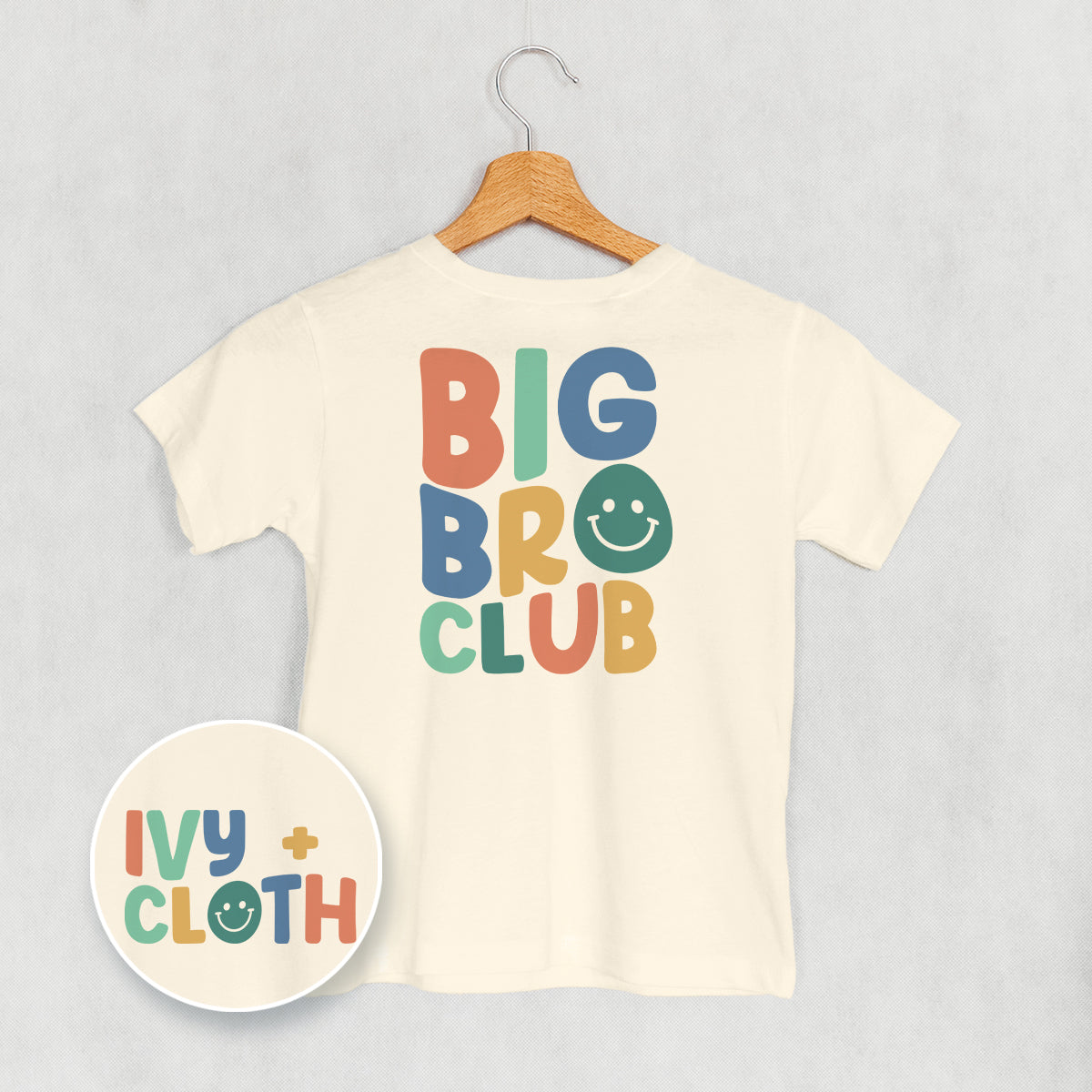 Big Bro Club (Kids Back Print)