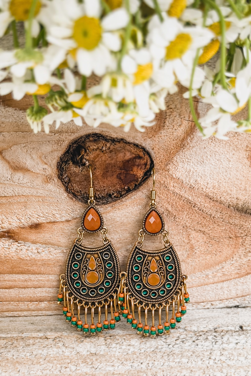 Beautiful Colorful Drop Earrings