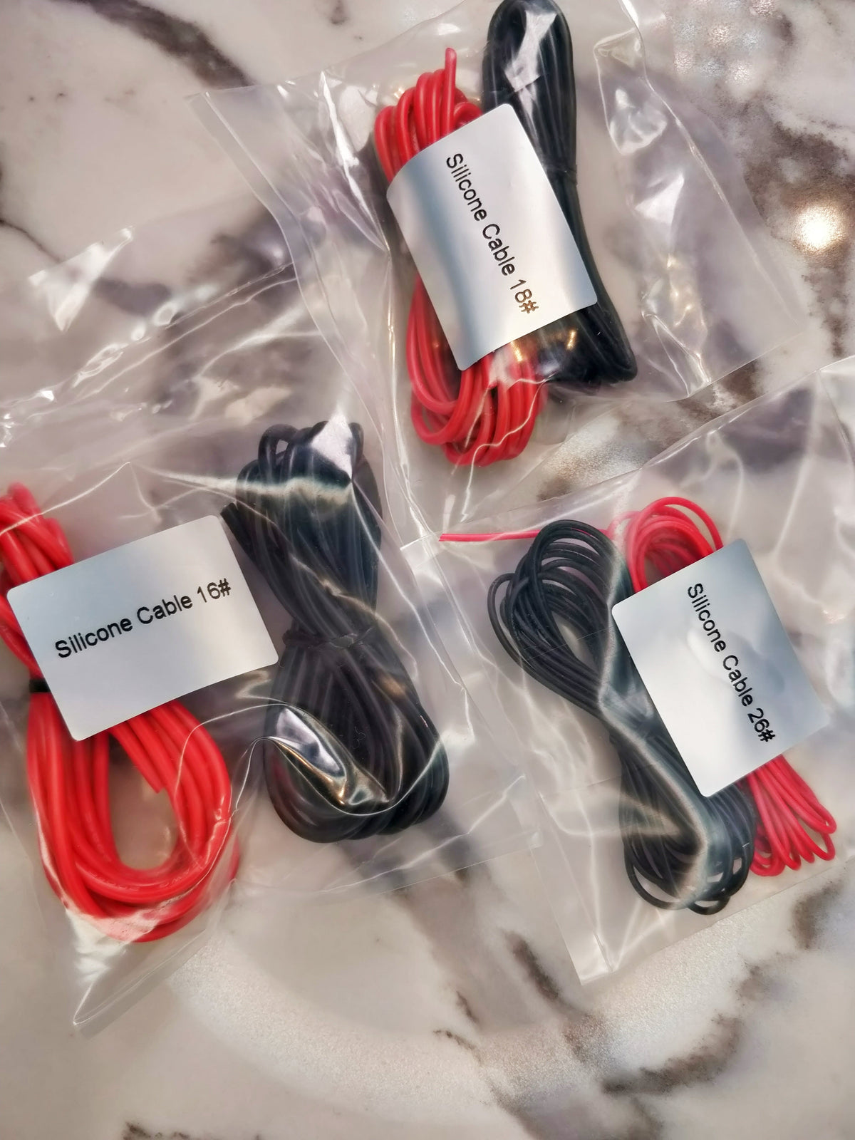 Silicone Wire (16 AWG, 18 AWG, 26 AWG)