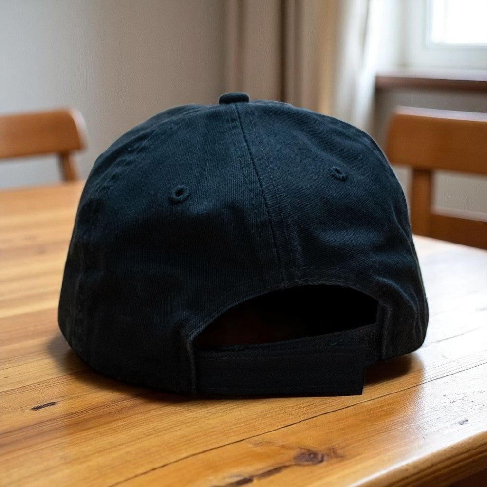 Hat - Detroit Bend Rainbow Unstructured-Black