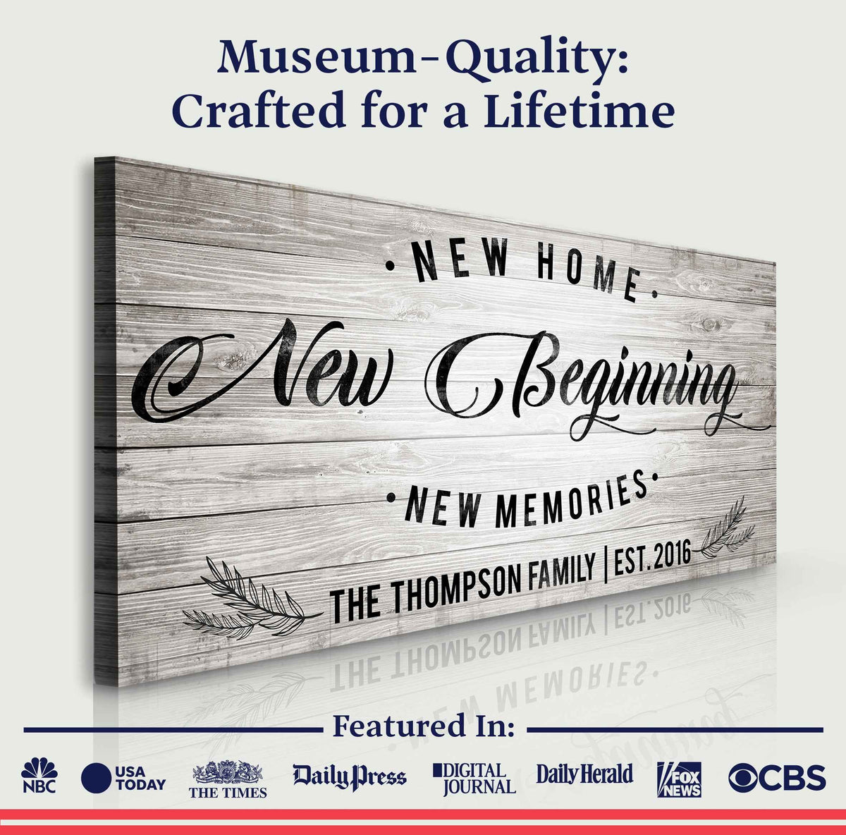 New Home Sign