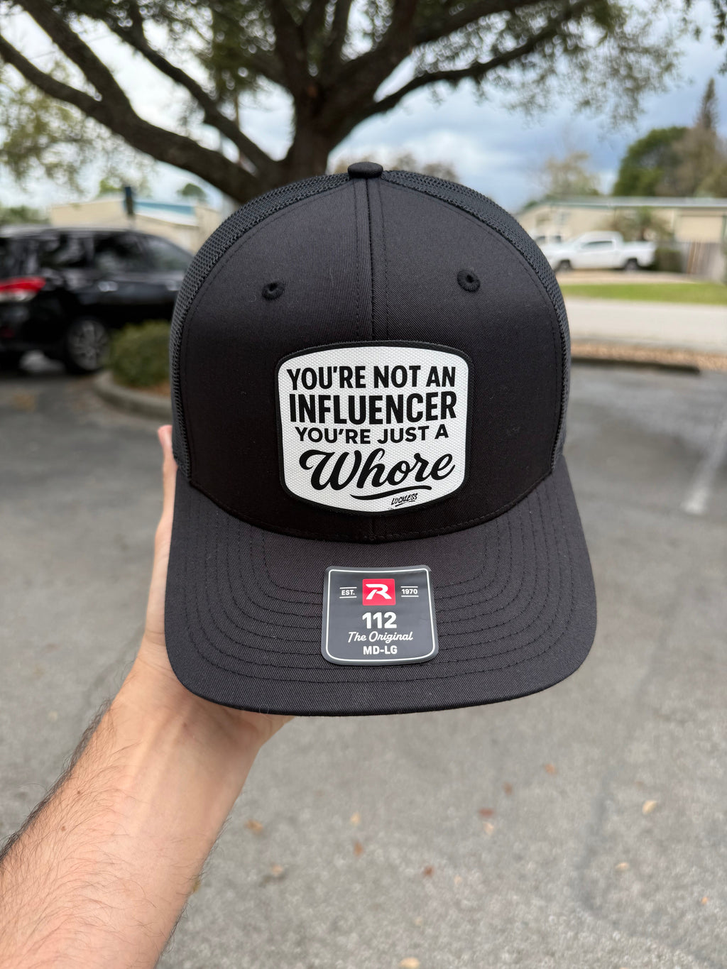Influencer Canvas Patch Snapback
