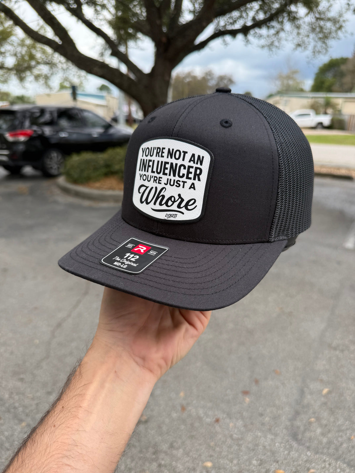 Influencer Canvas Patch Snapback