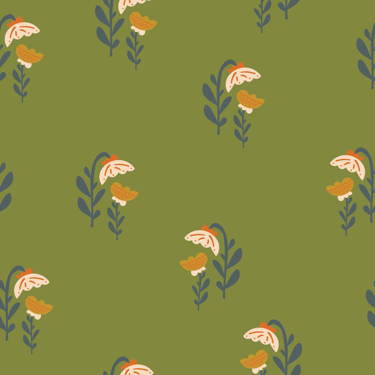 Jeanie Wallpaper by Meghan Pauley Nespeca