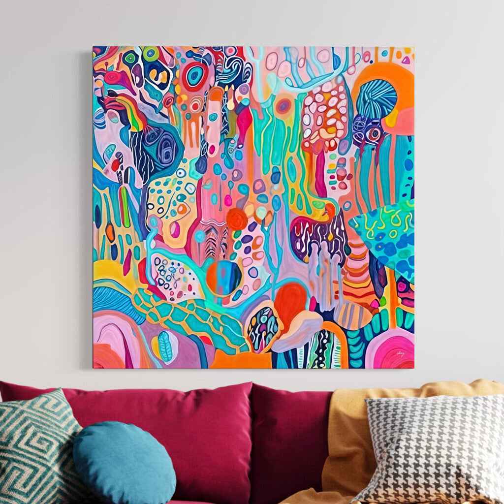 Canvas Print: "Kaleidoscopic Voyage"