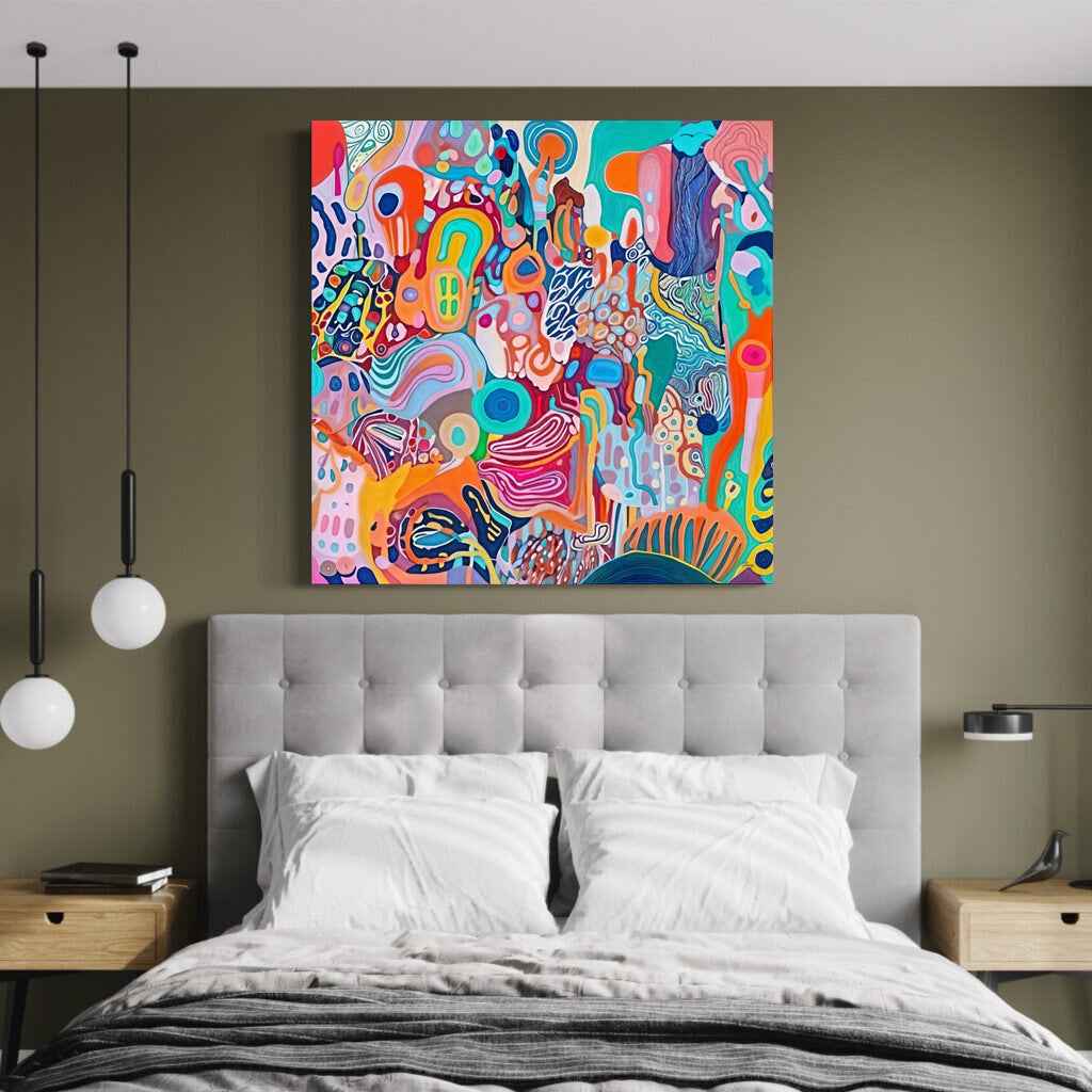 Canvas Print: "Kaleidoscopic Voyage II"