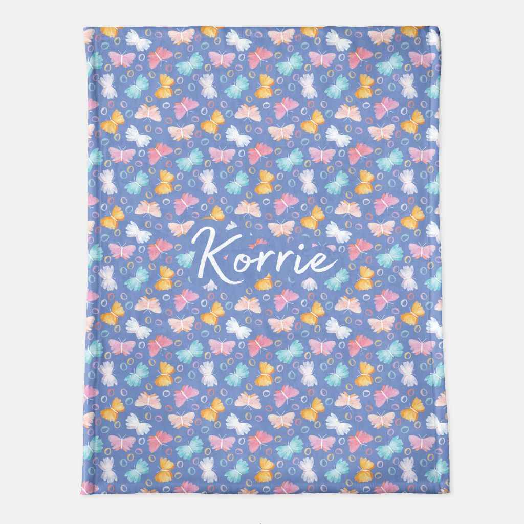 Korrie Personalized Minky Blanket