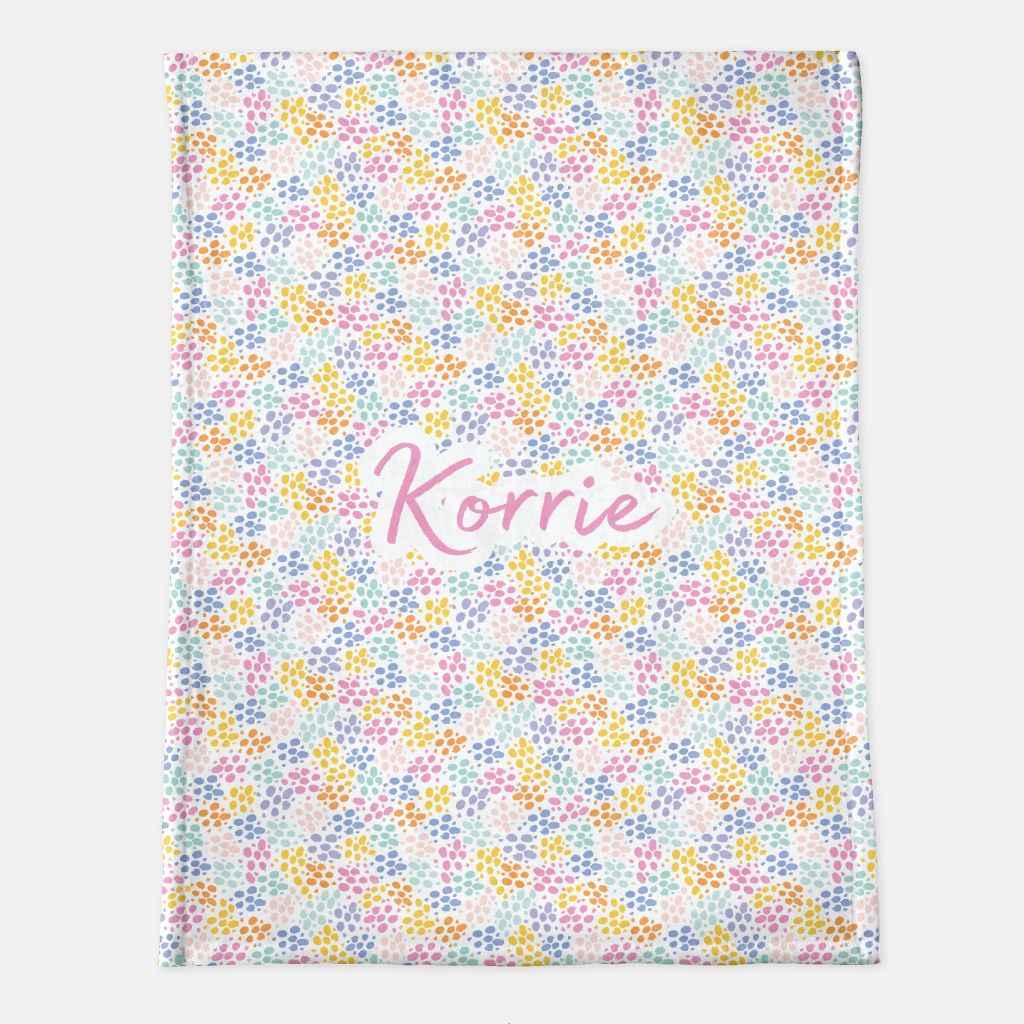 Korrie Personalized Minky Blanket