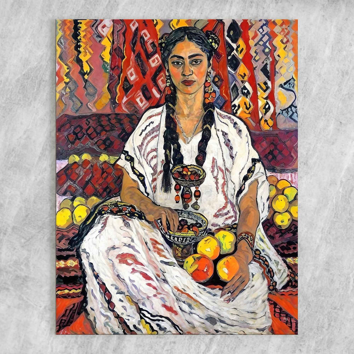 Canvas Print: "Lady Her"
