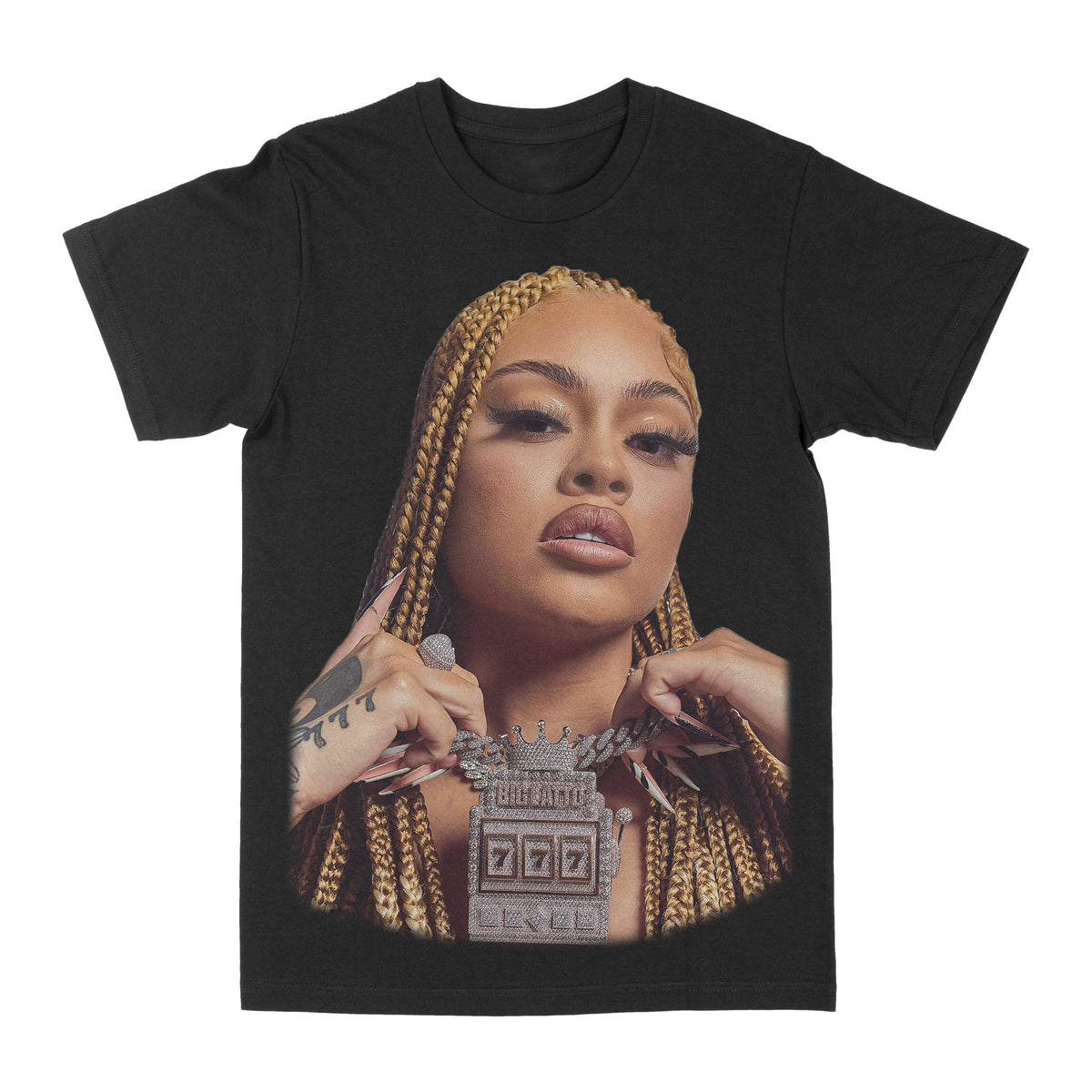 Latto "Big Face" Graphic Tee