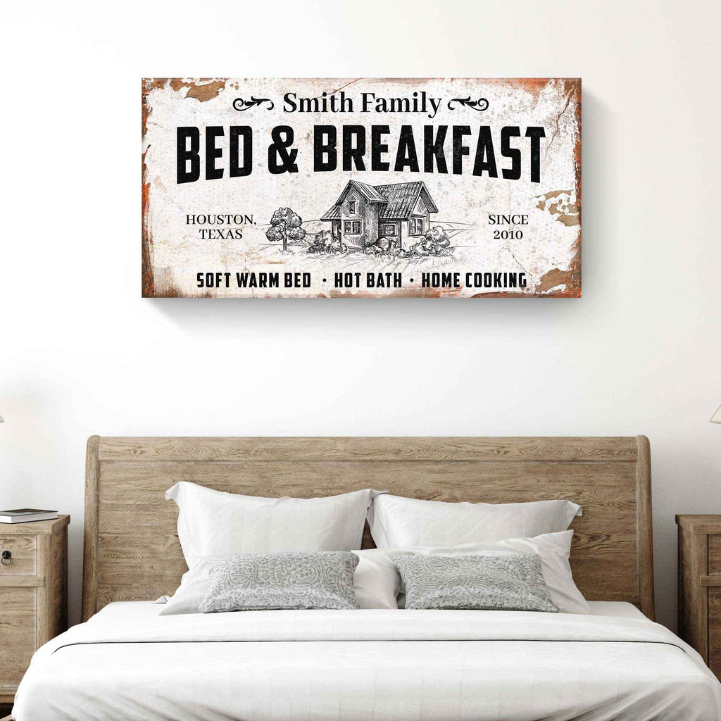 Bed and Breakfast Sign