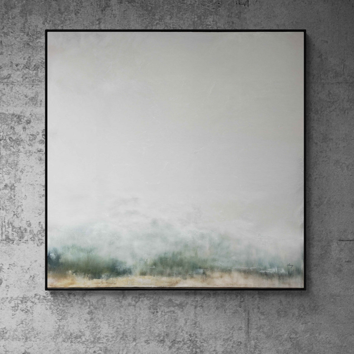 Canvas Print: "Misty Genesis"