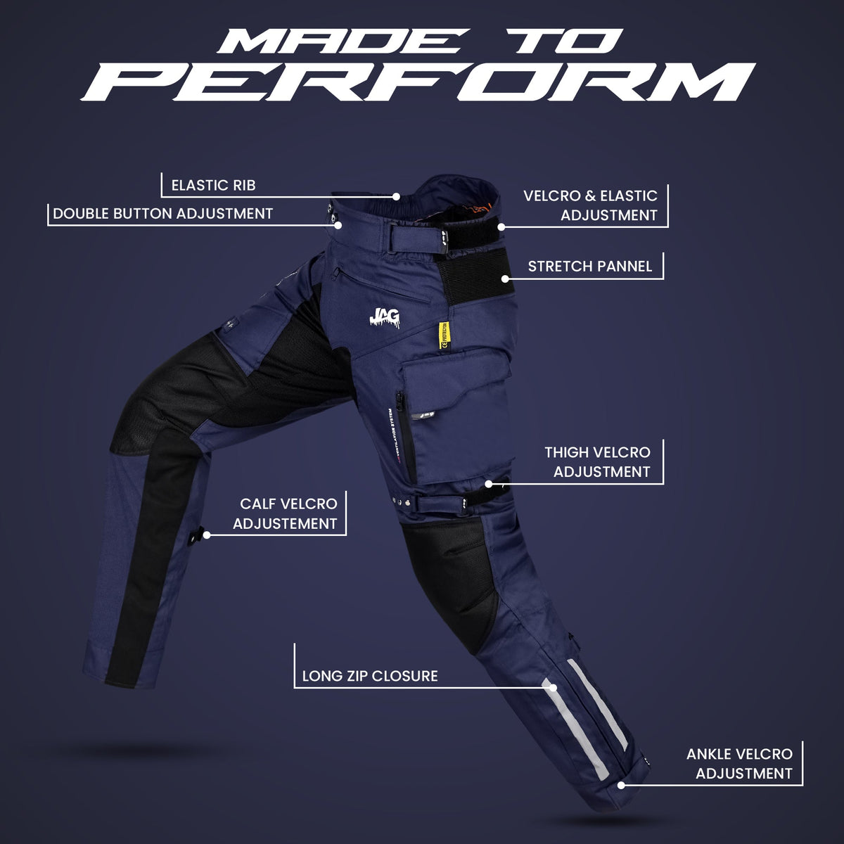 JAG Maverick Motorcycle Protective Pant