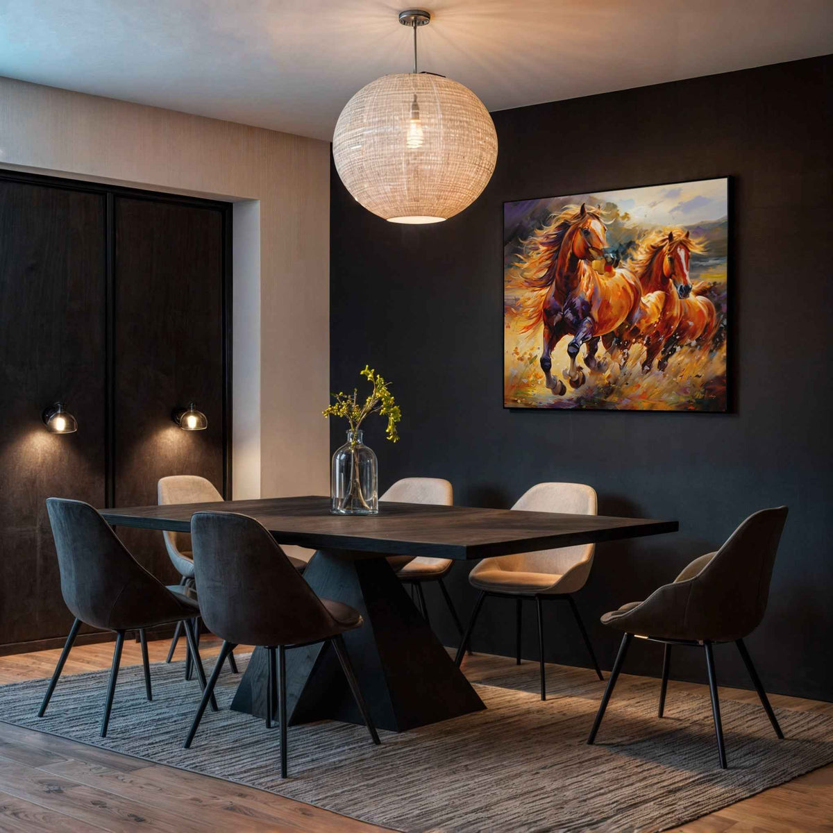 Canvas Print: "Majestic Gallop"