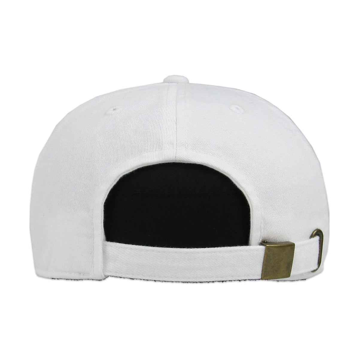 De lo mio embroidered Logo Vintage White Hat