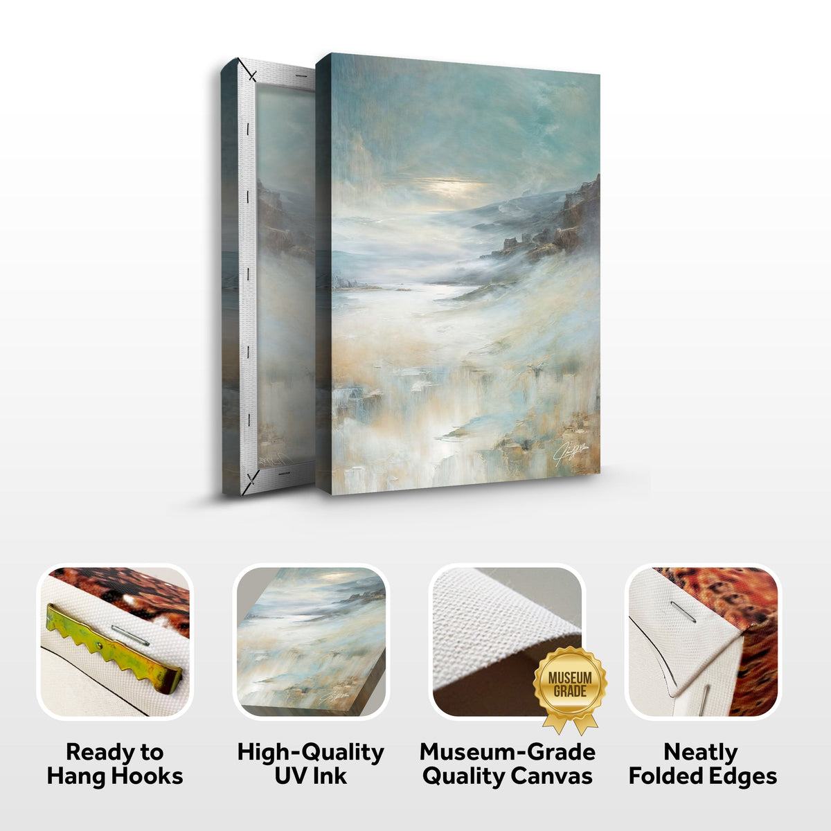 Canvas Print: "Misty Realm"