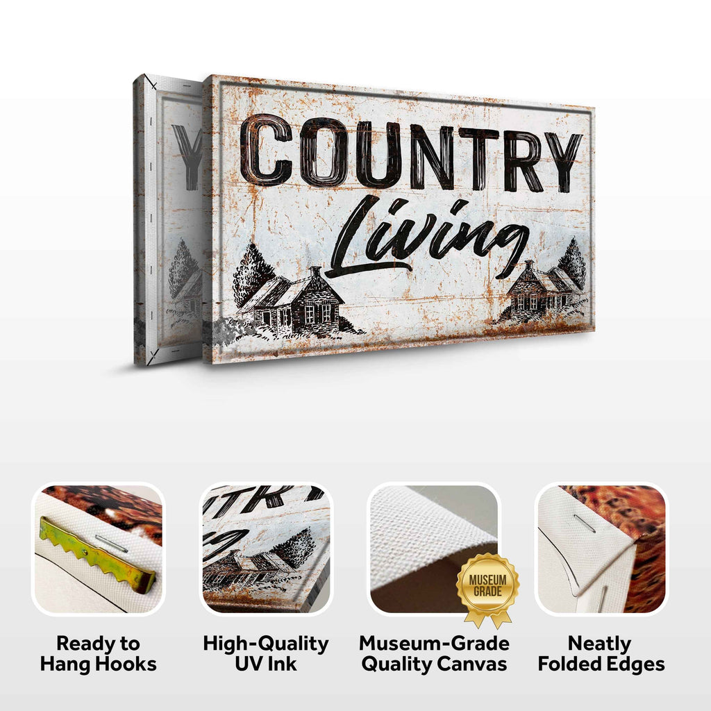 Country Living Sign