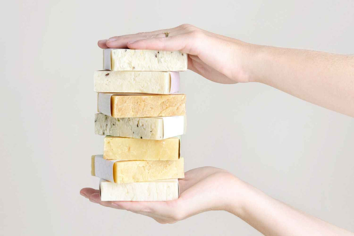 Natural Handmade Soap Gift Set – 6 Vegan Bars
