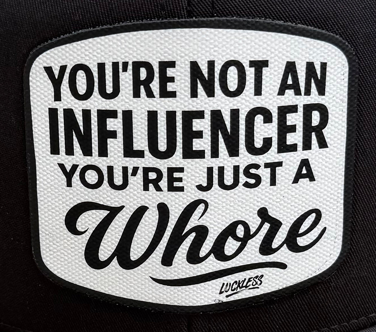 Influencer Canvas Patch Snapback