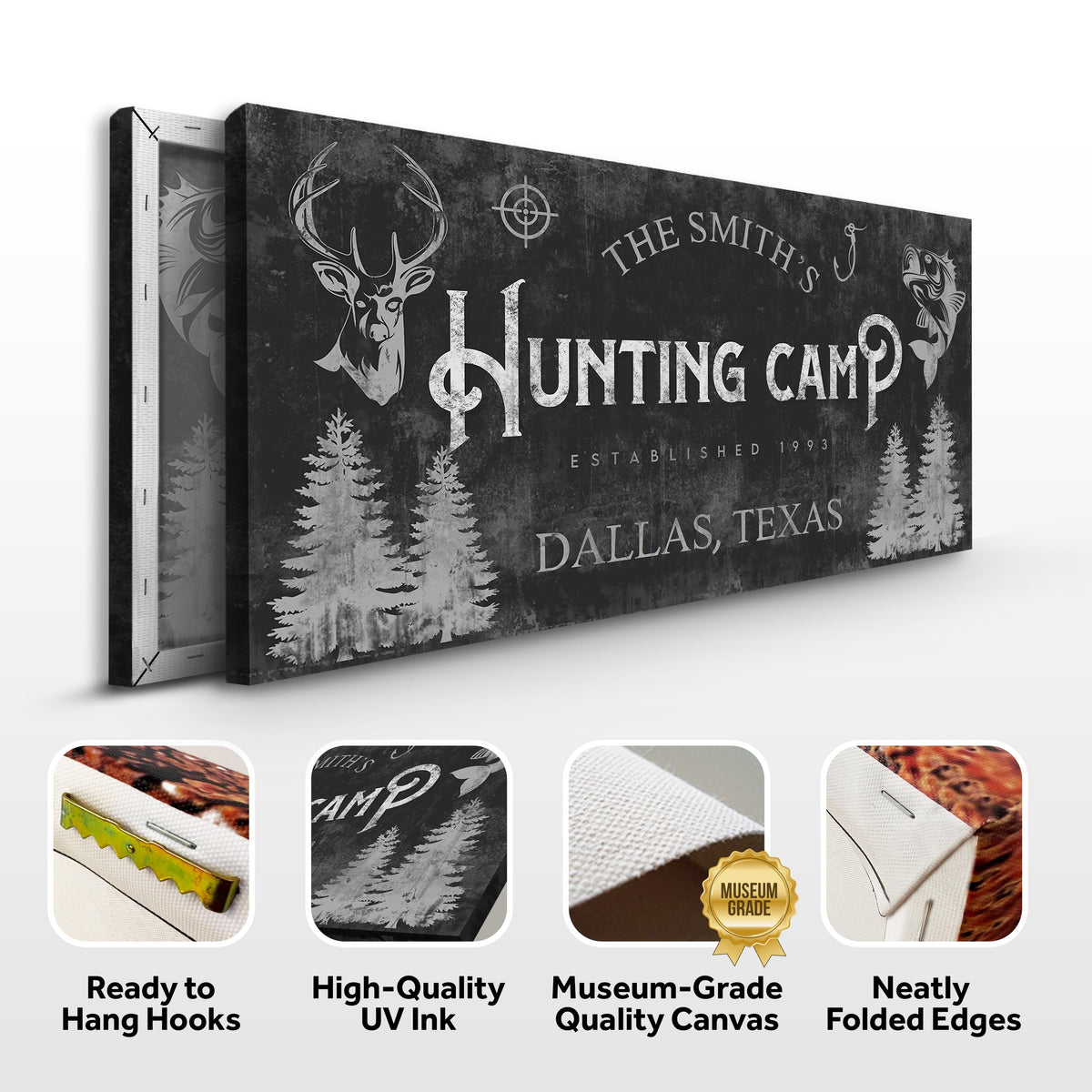 Fishing And Hunting Sign III