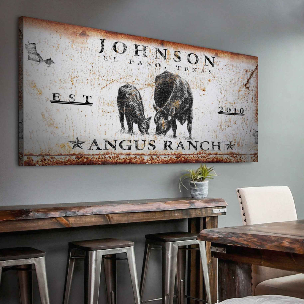 Angus Ranch Sign