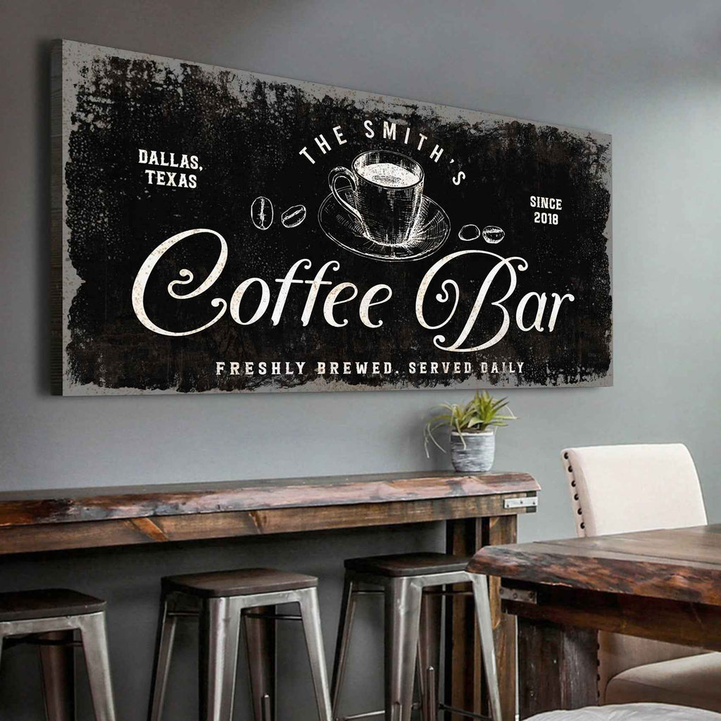 Coffee Bar Sign V