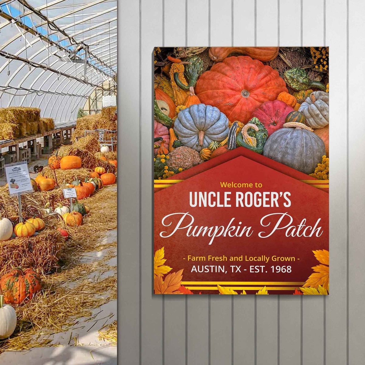 Pumpkin Patch Sign V