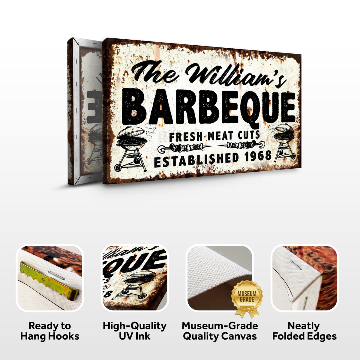 BBQ Sign IV