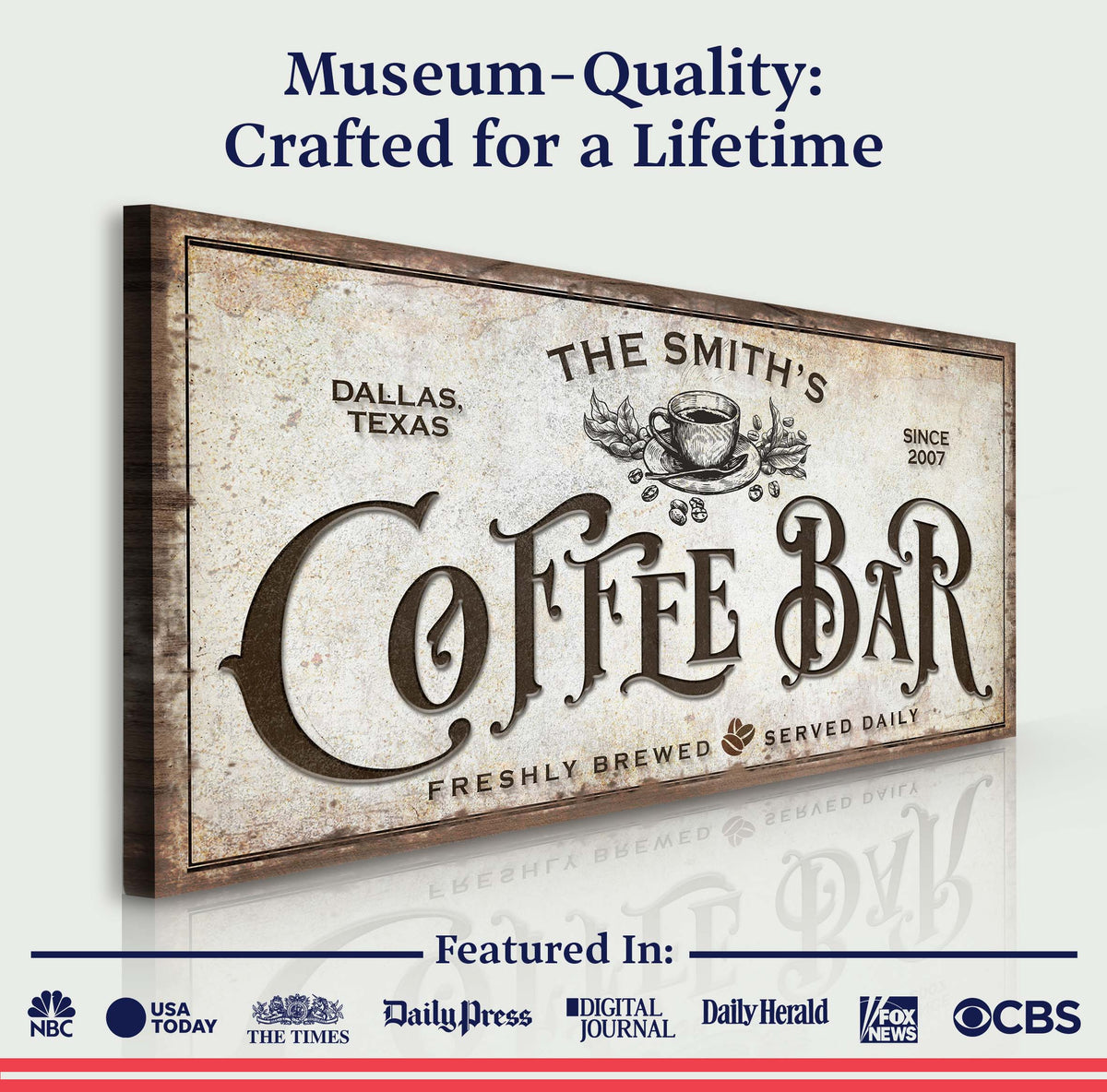 Coffee Bar Sign VII