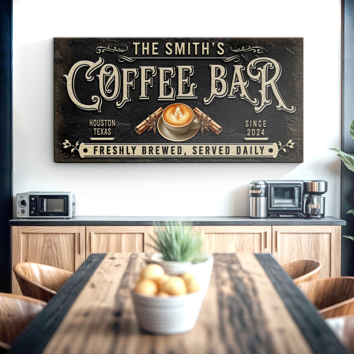 Coffee Bar Sign XII