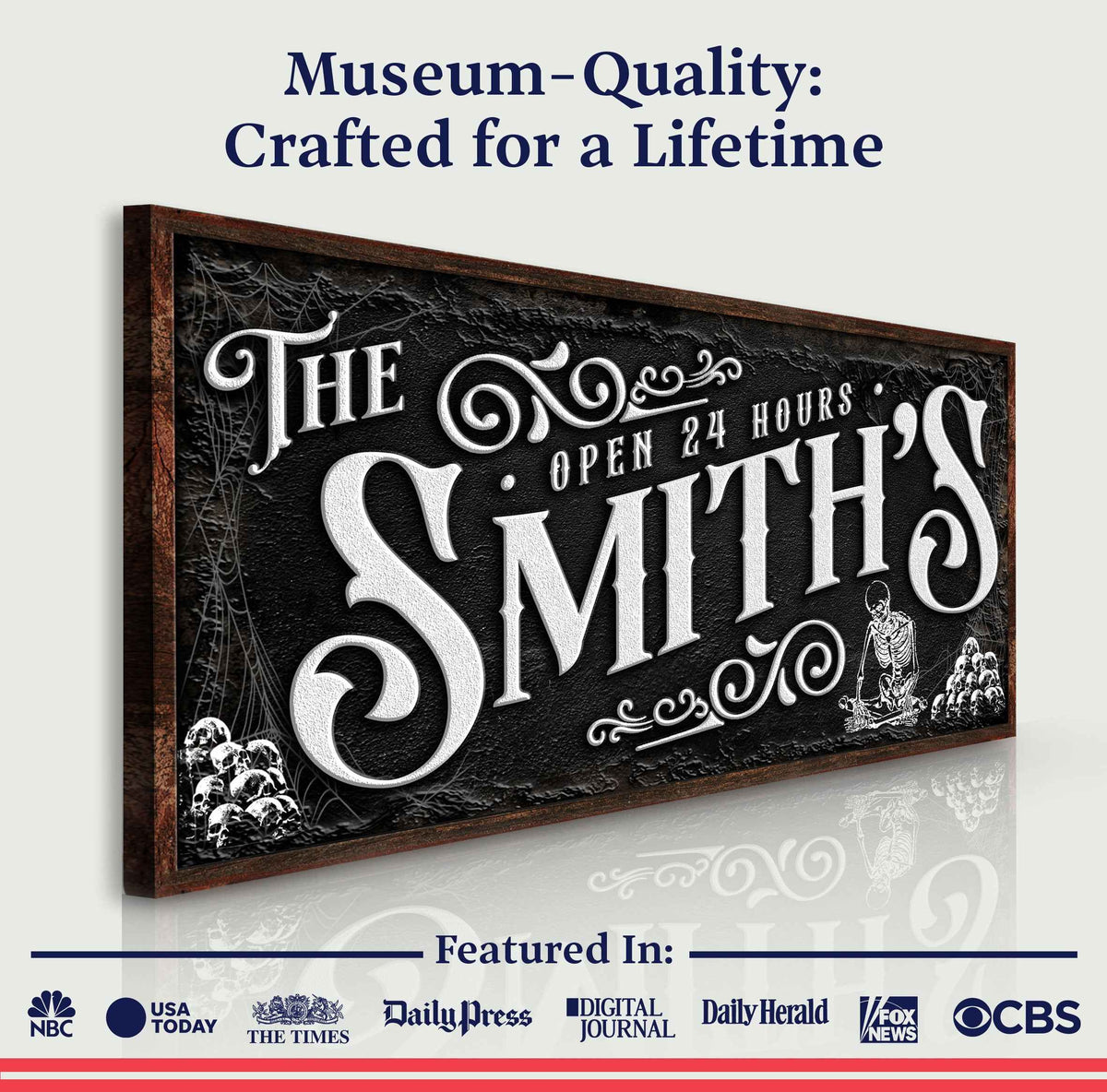 Personalized Gothic Sign II