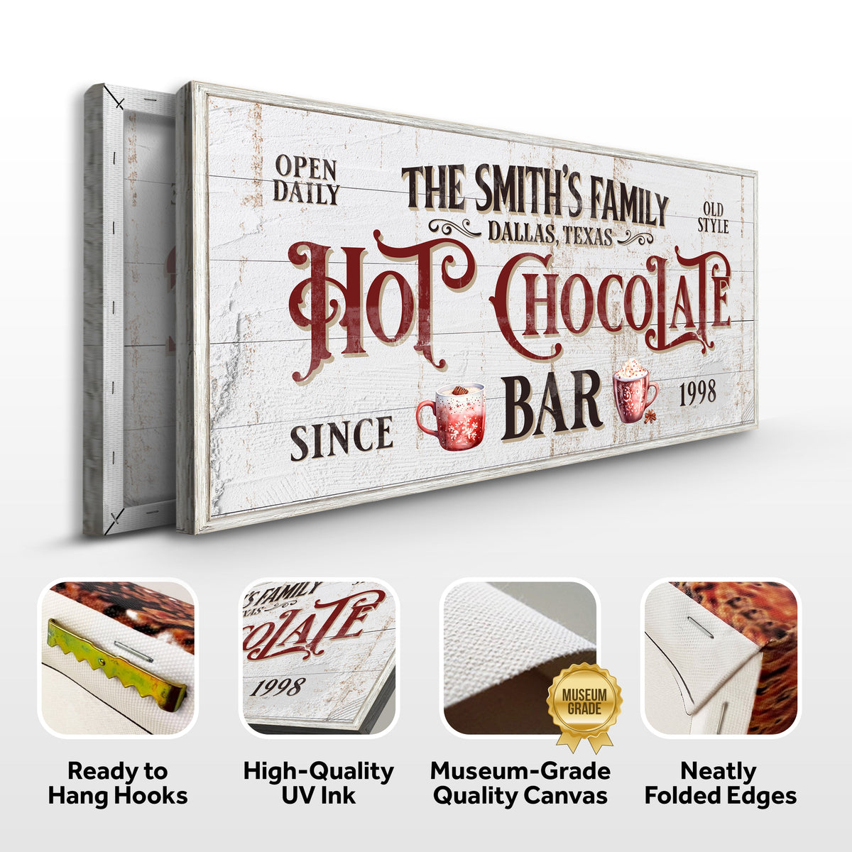 Personalized Hot Chocolate Bar Sign