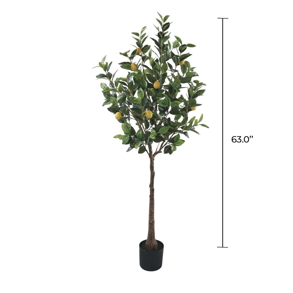 Lemon Artificial Tree 63.0in