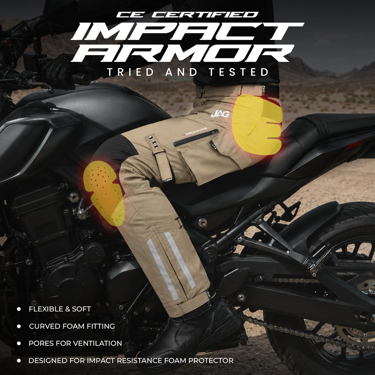 JAG Maverick Motorcycle Protective Pant