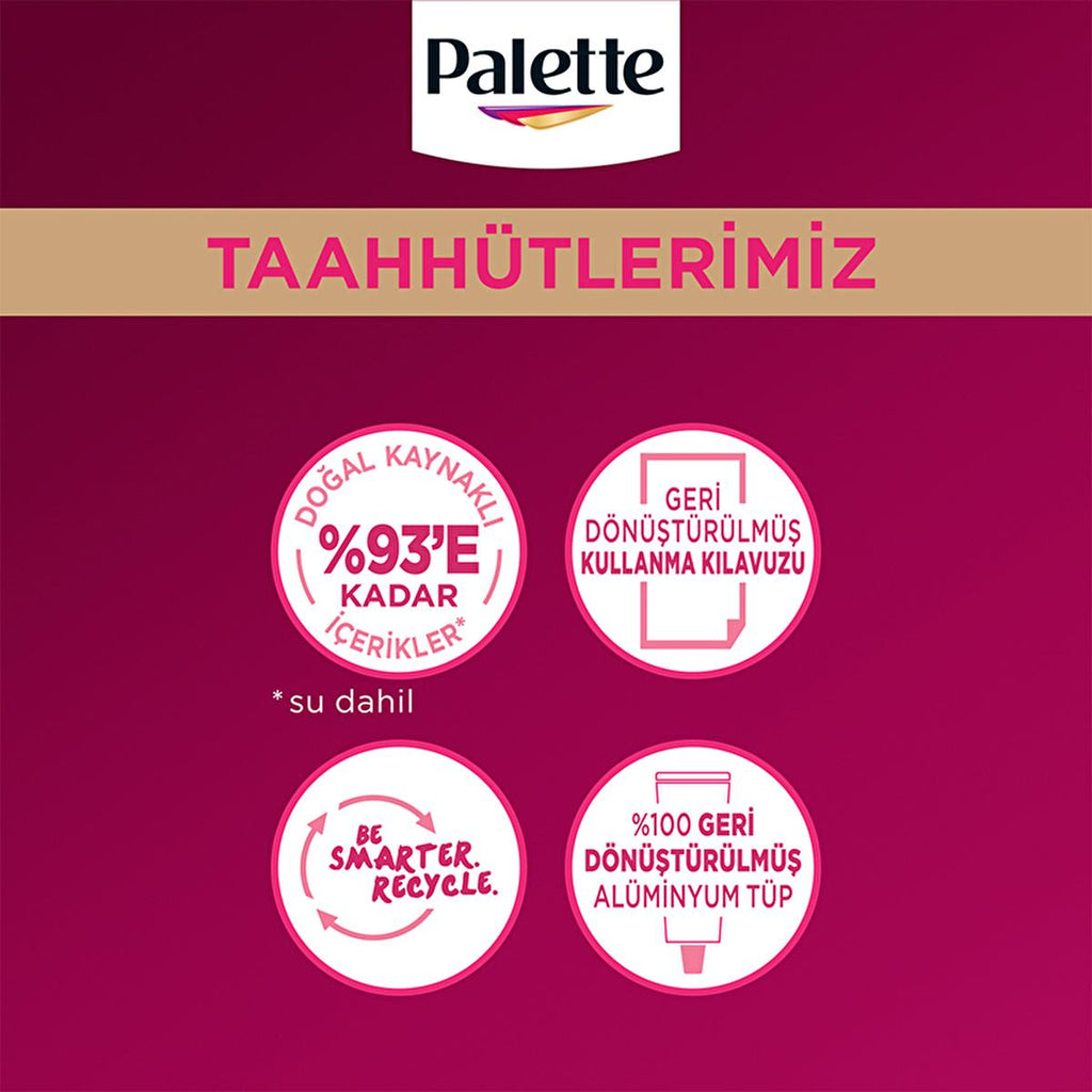 Palette Deluxe 4-0 Brown Hair Dye - Long-Lasting Hair Dye for Vibrant Color