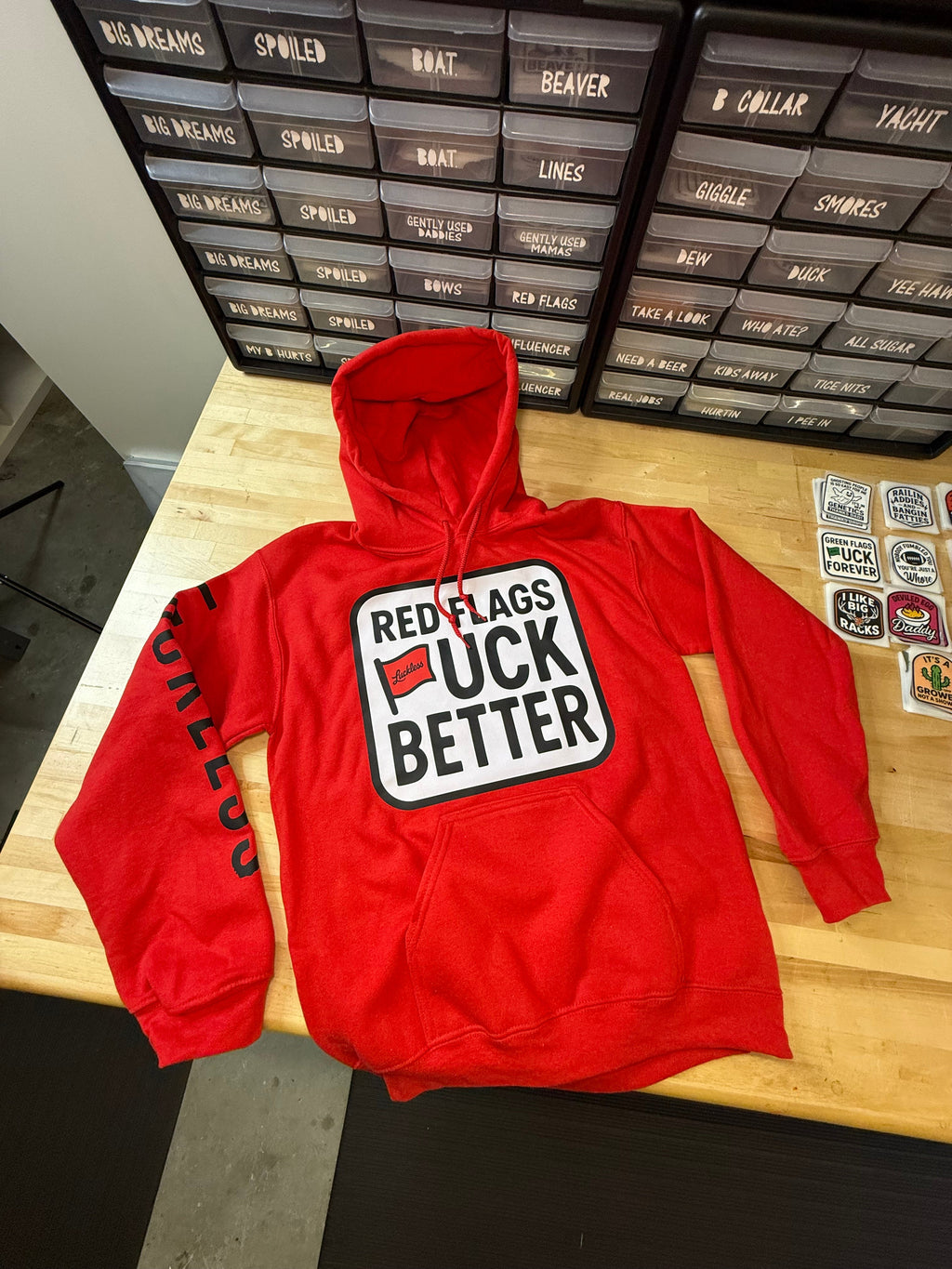 Red Flags Hoodie