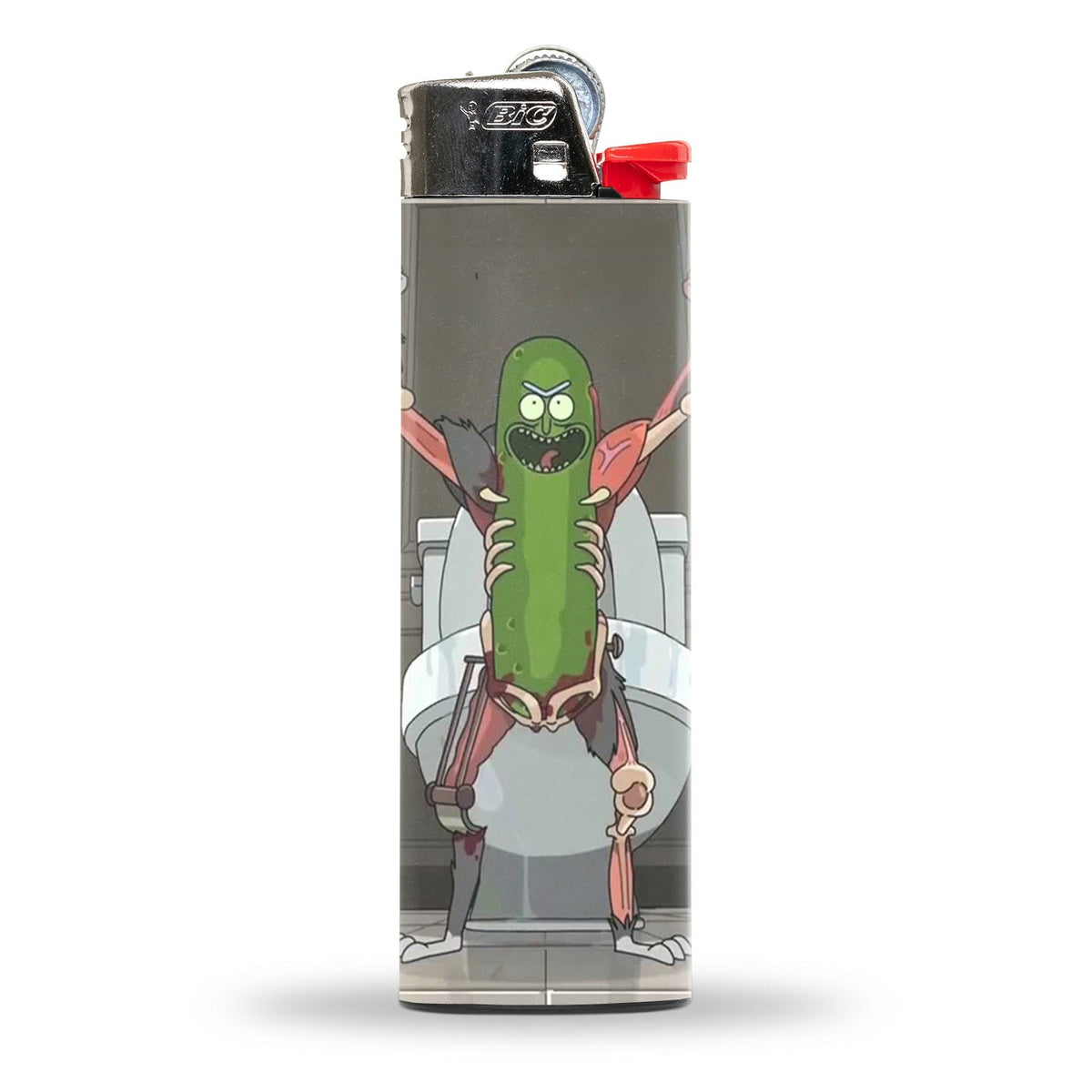 Pickle Rick BIC Lighter