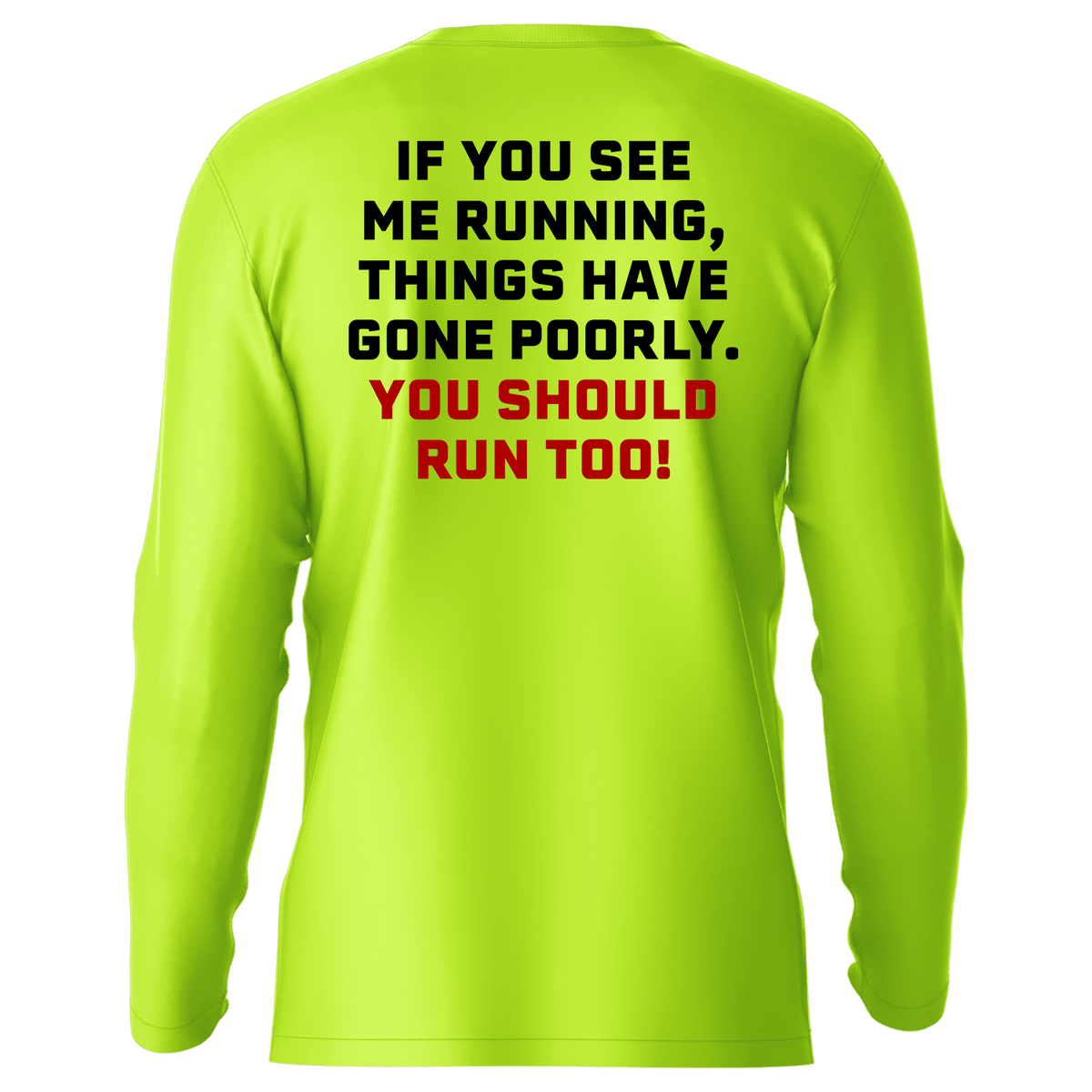 Run - Hi-Visibility UPF 50 Long Sleeve Sun Shirt