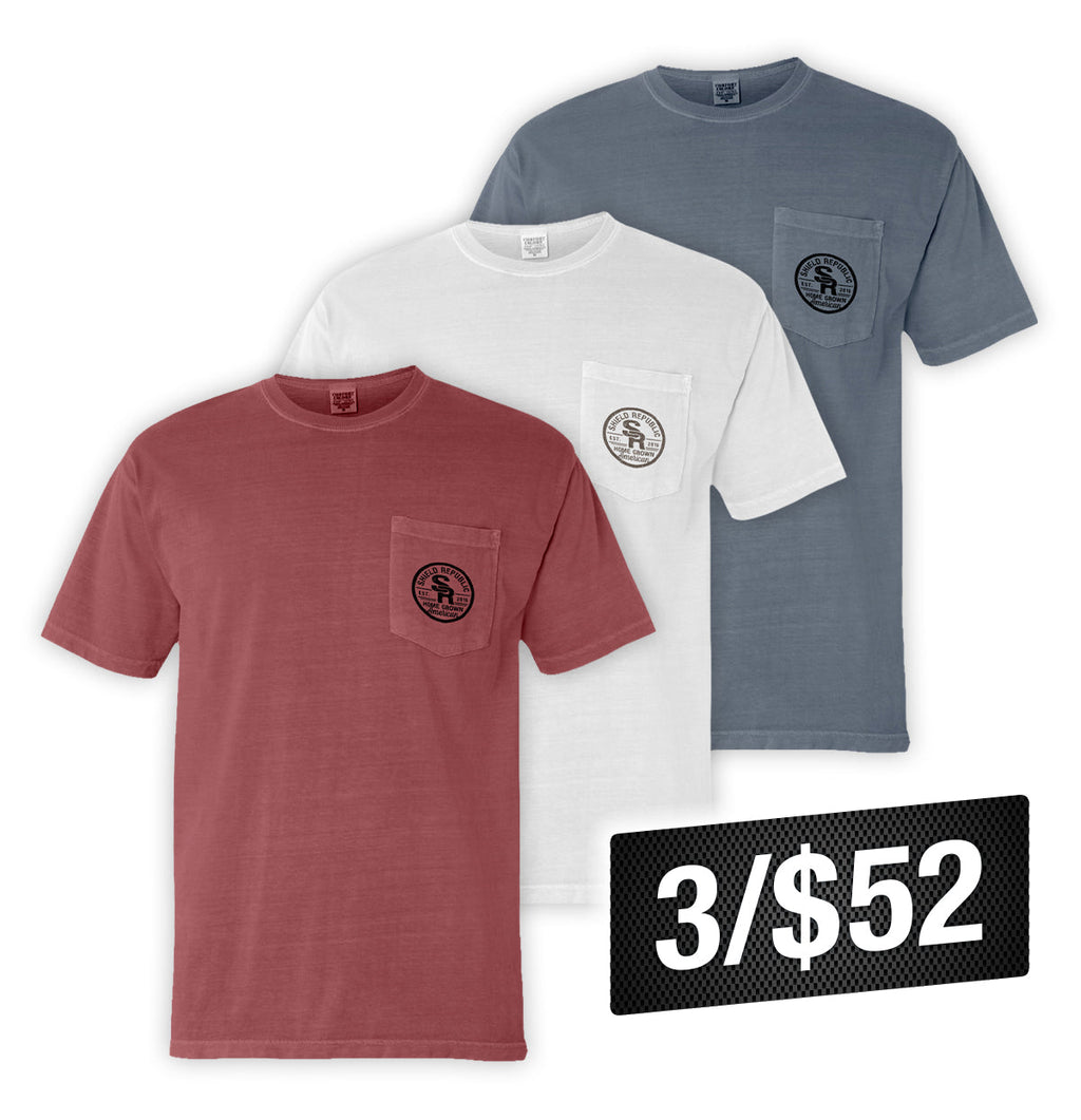 Shield Branded Pocket Tee